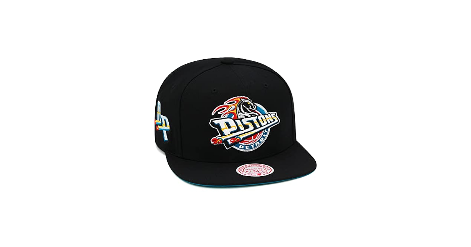 Amazon.com: Mitchell & Ness Detroit Pistons NBA Black Pop